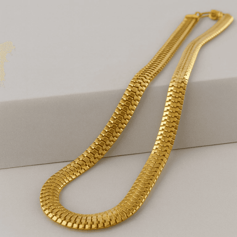 Correntes — CORRENTE LACRAIA - BANHO OURO 18K