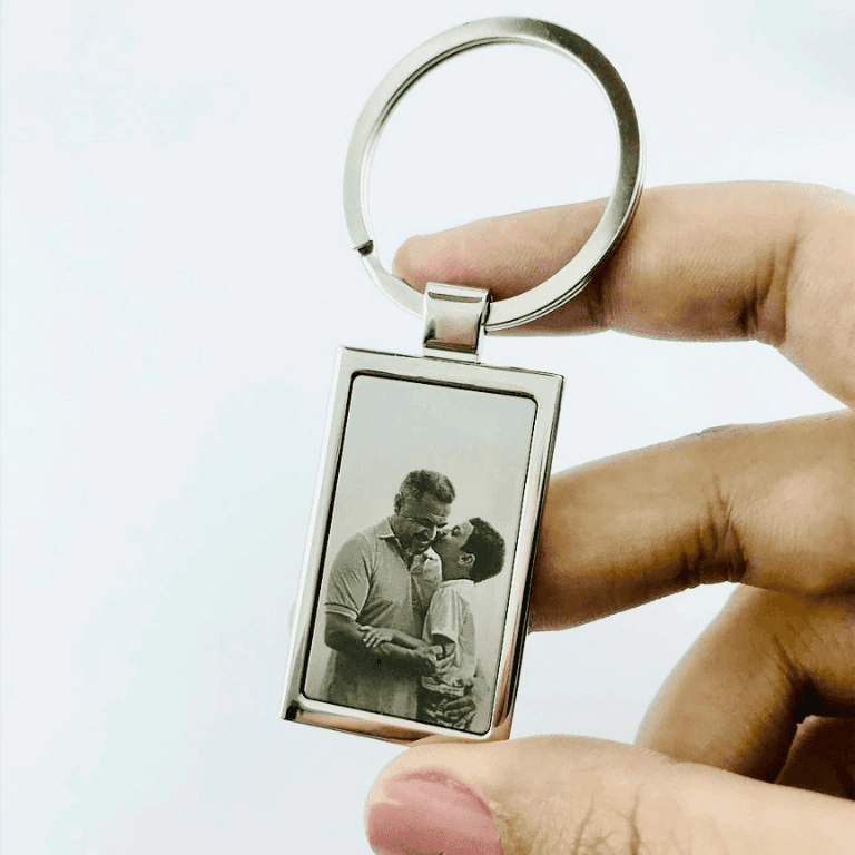 Personalizados — CHAVEIRO RETANGULAR - AÇO INOXIDÁVEL