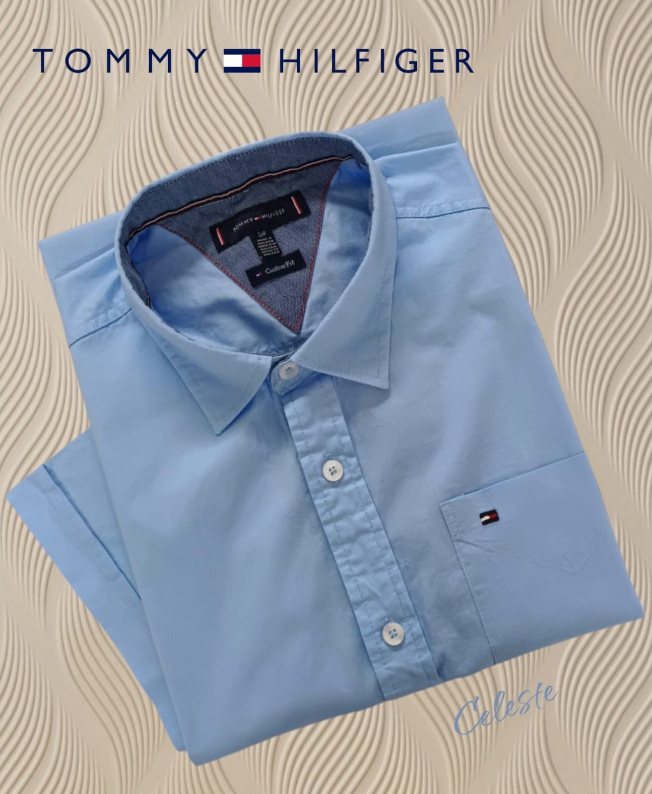 Camisa Tommy Hilfiger manga larga — CELESTE - S