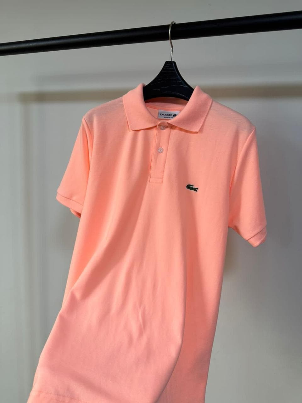 Polo Cuello Camisero Lacoste — MELON - XL