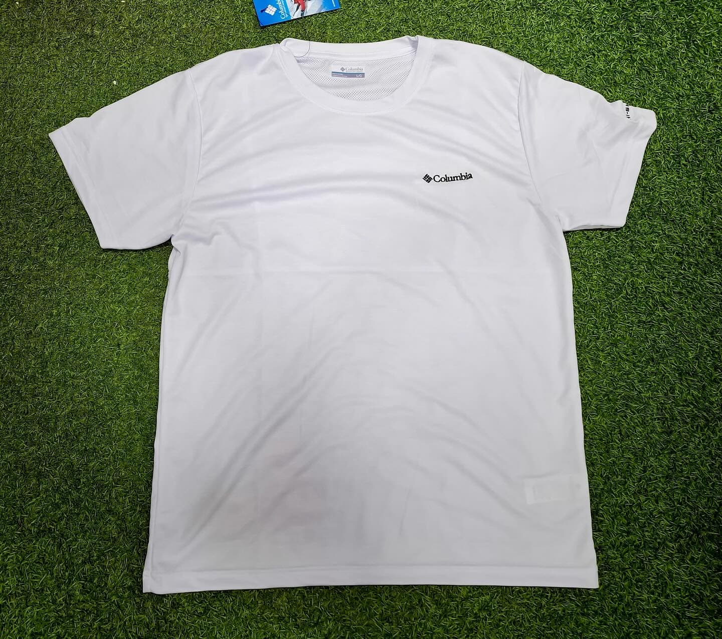 Polo cuello redondo COLUMBIA de algodon JAKAR con RESPIRADOR