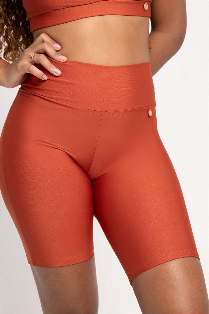 Short Fitness Três — Vermelho / G