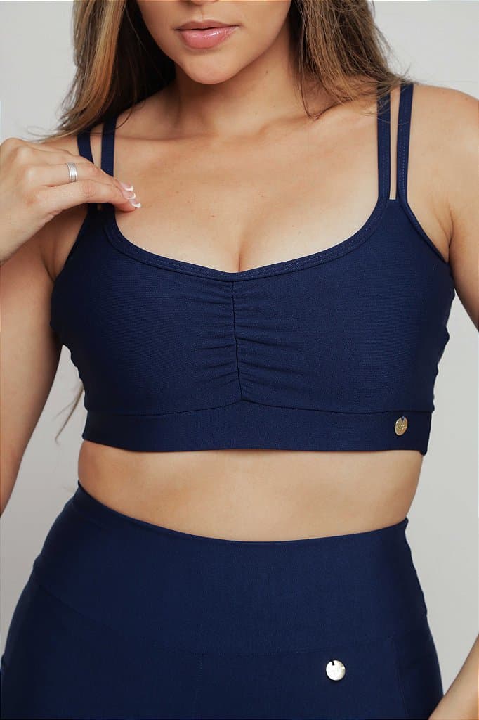 Top Fitness Gardênia — Preto / G