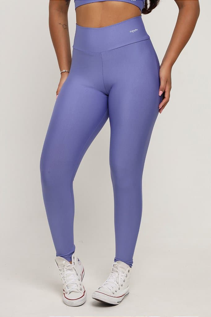Legging Básica - Tons Claros — Medium Purple / G