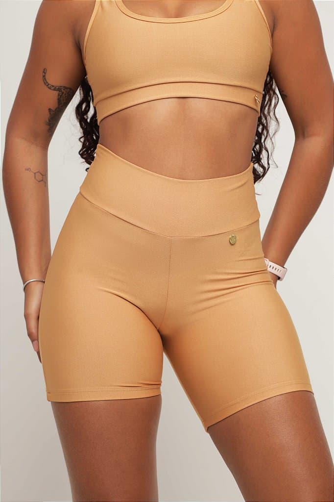 Short Fitness Dois - Tons Claros — Chenin / P