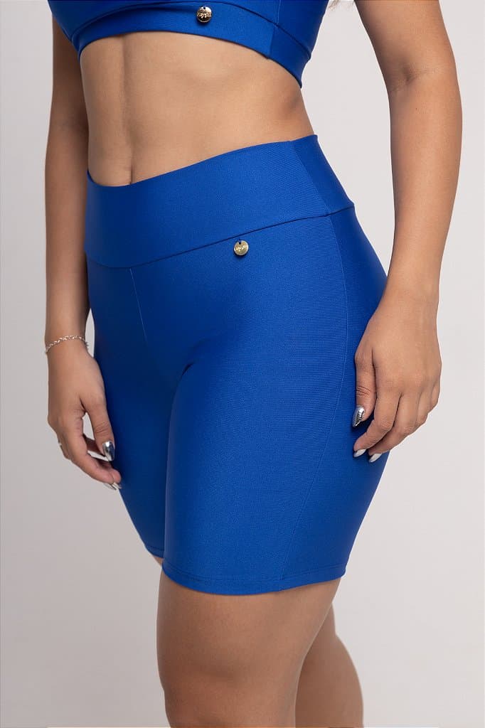 Short Fitness Dois — Blue / G
