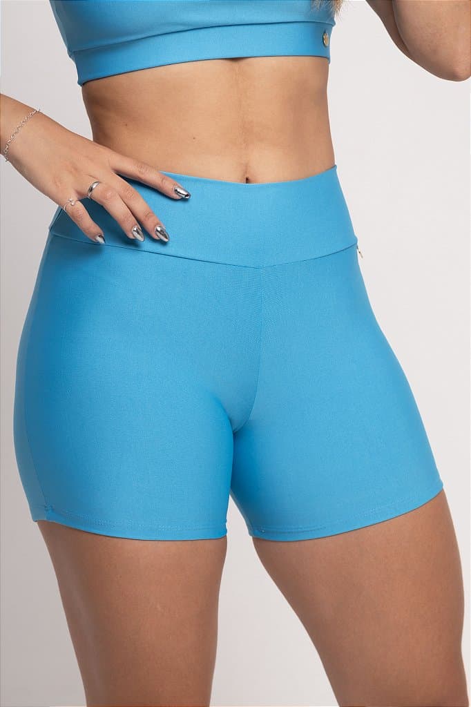Short Fitness Um - Tons Claros — Emerald / M