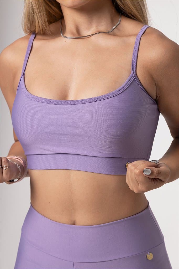 Top Fitness Begônia - Tons Claros — Light Wisteria / G