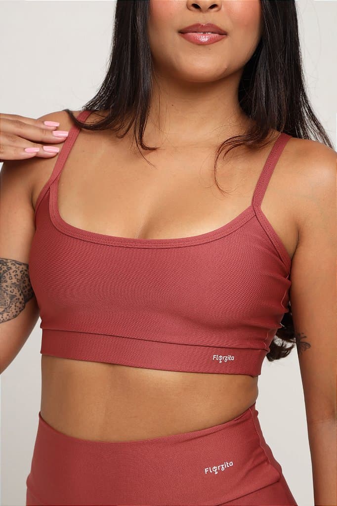 Top Fitness Tulipa - Tons Claros — Puce / G