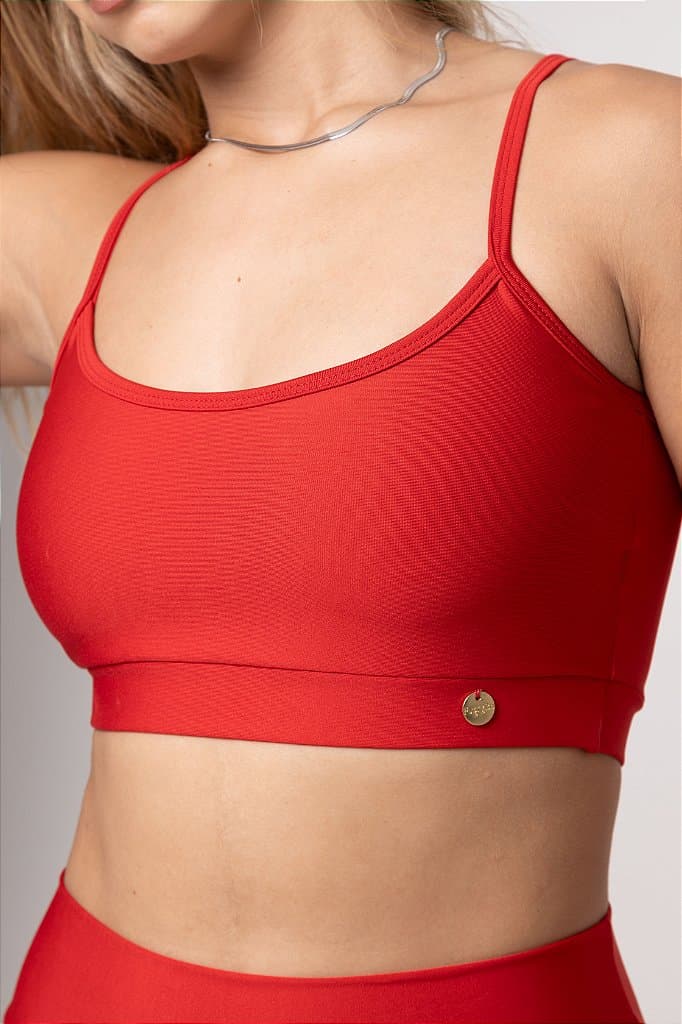 Top Fitness Tulipa — Vermelho / G