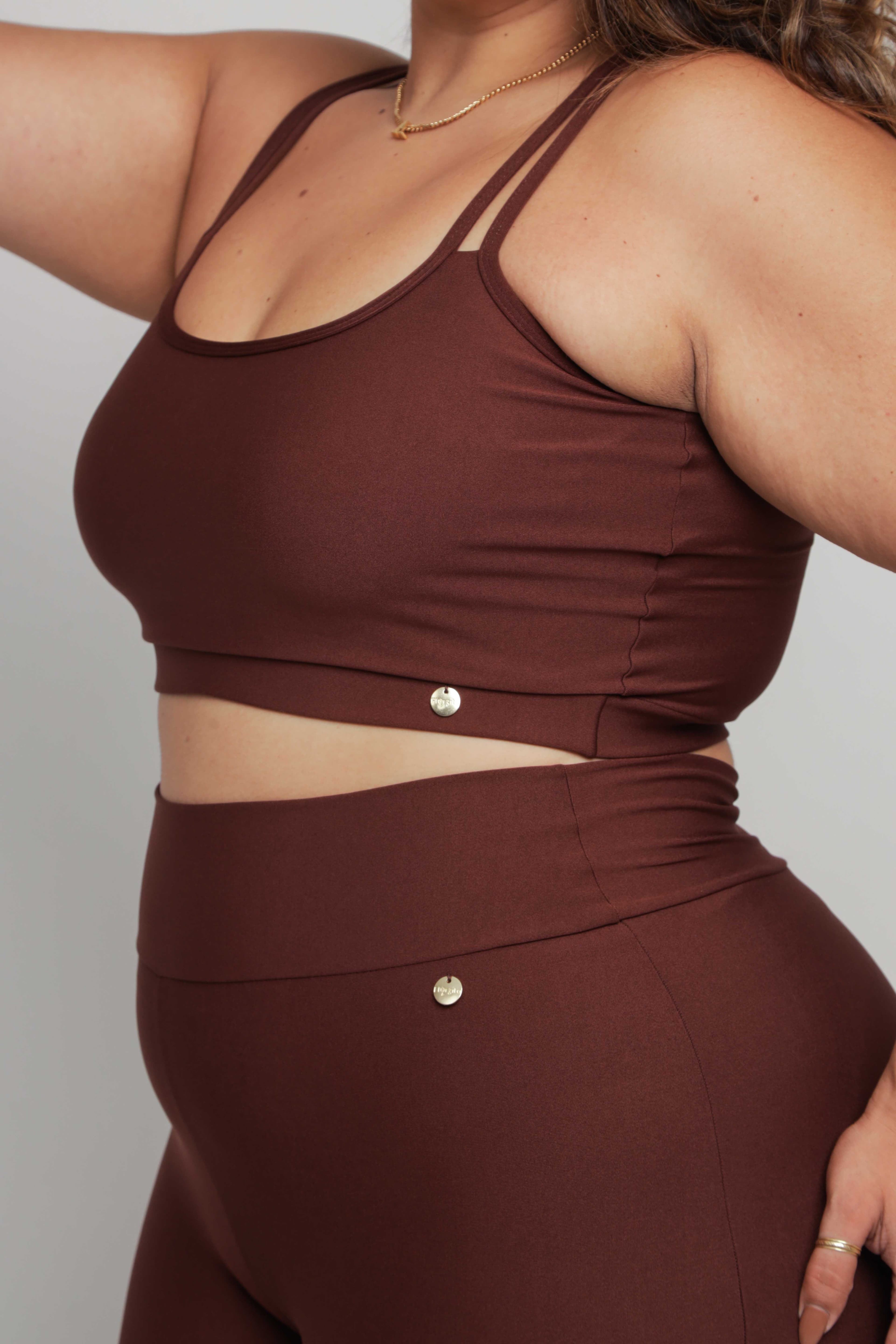 Top Fitness Plus Size - Petúnia