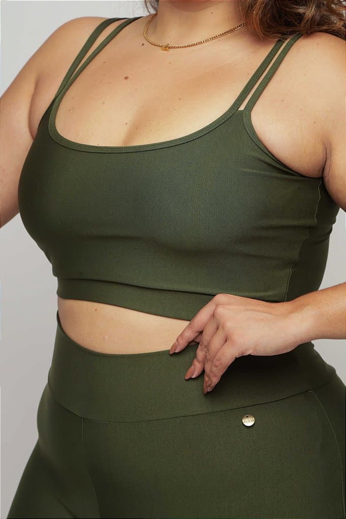 Top Fitness Plus Size - Petúnia