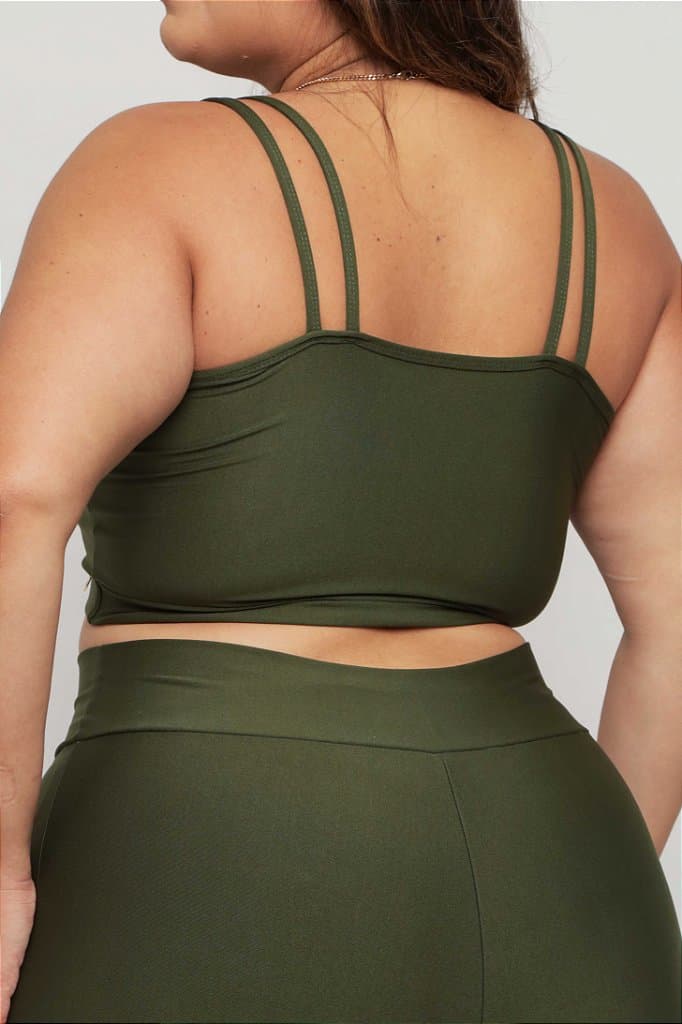 Top Fitness Plus Size - Petúnia