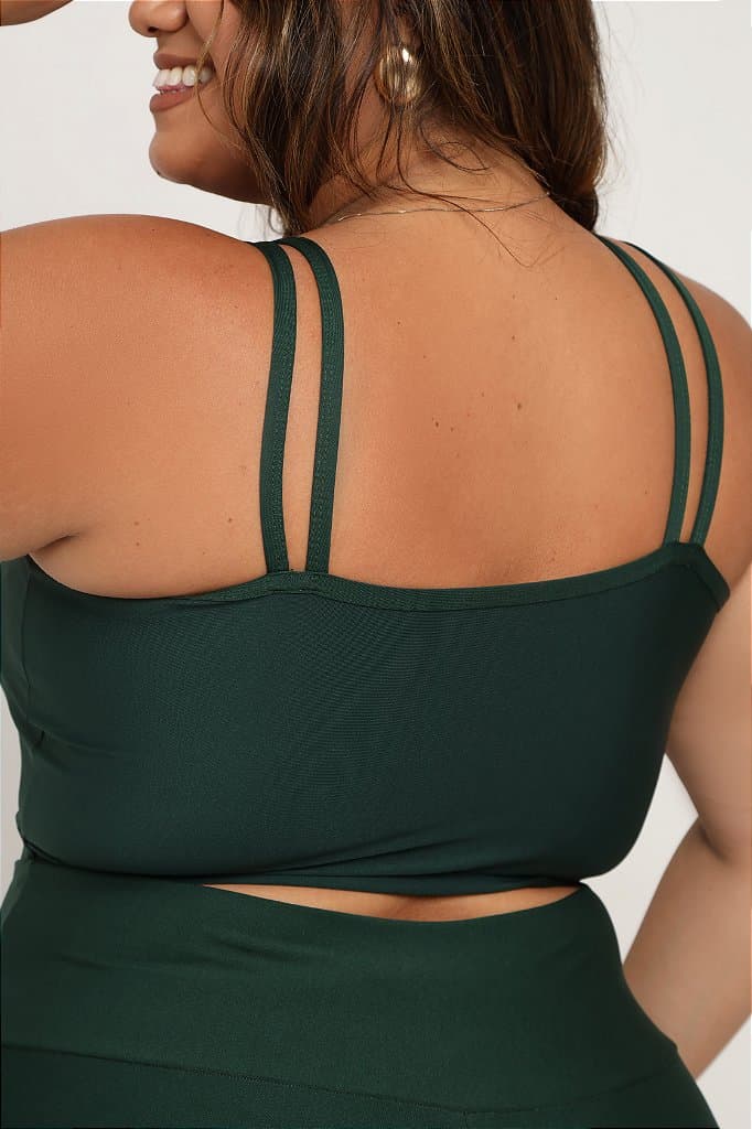 Top Fitness Plus Size - Petúnia