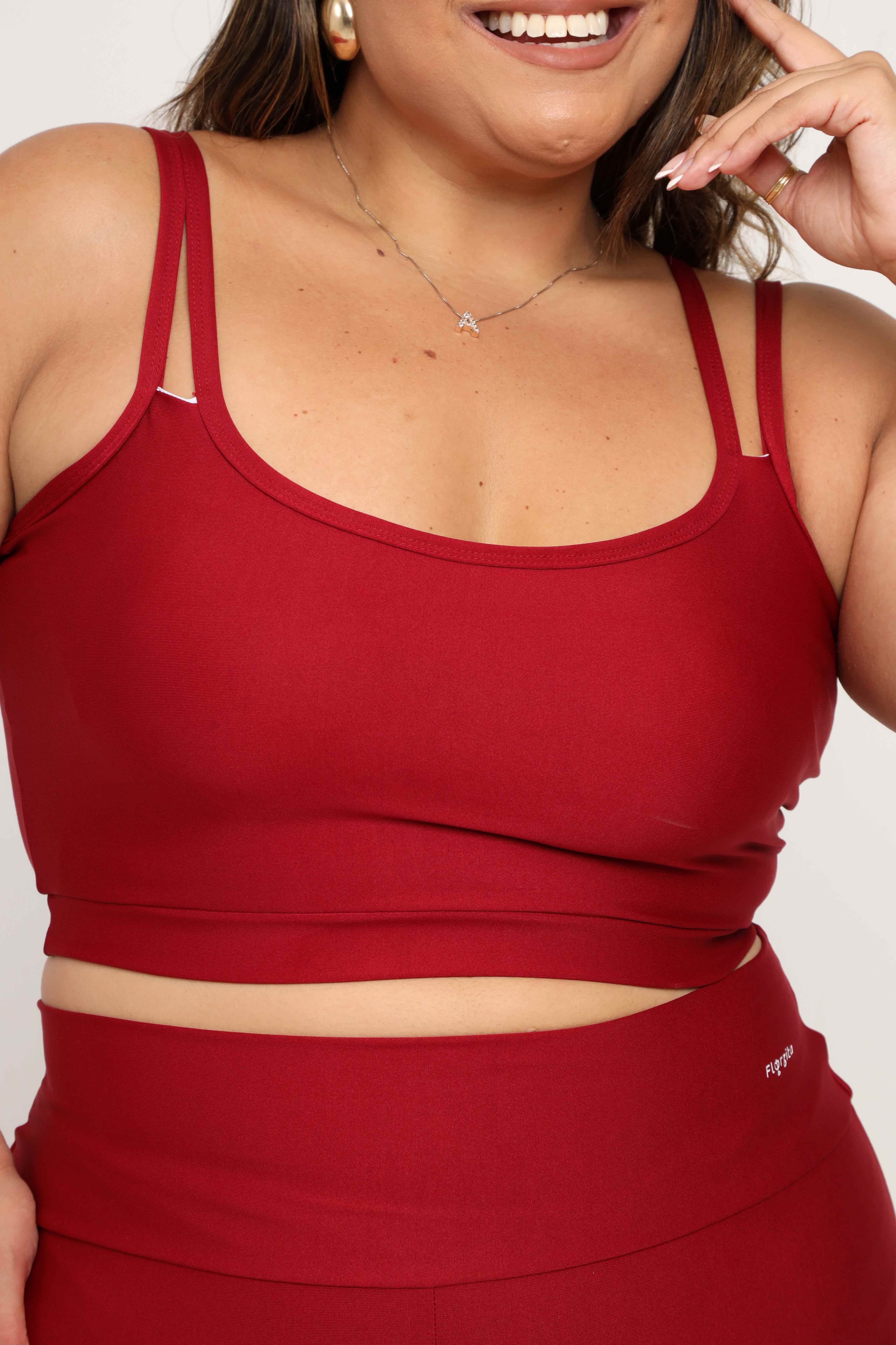 Top Fitness Plus Size - Petúnia — Tall Poppy / G1