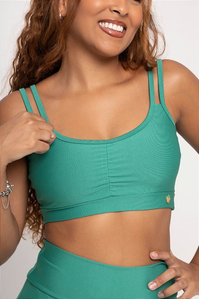 Top Fitness Gardênia - Tons Claros — Emerald / G