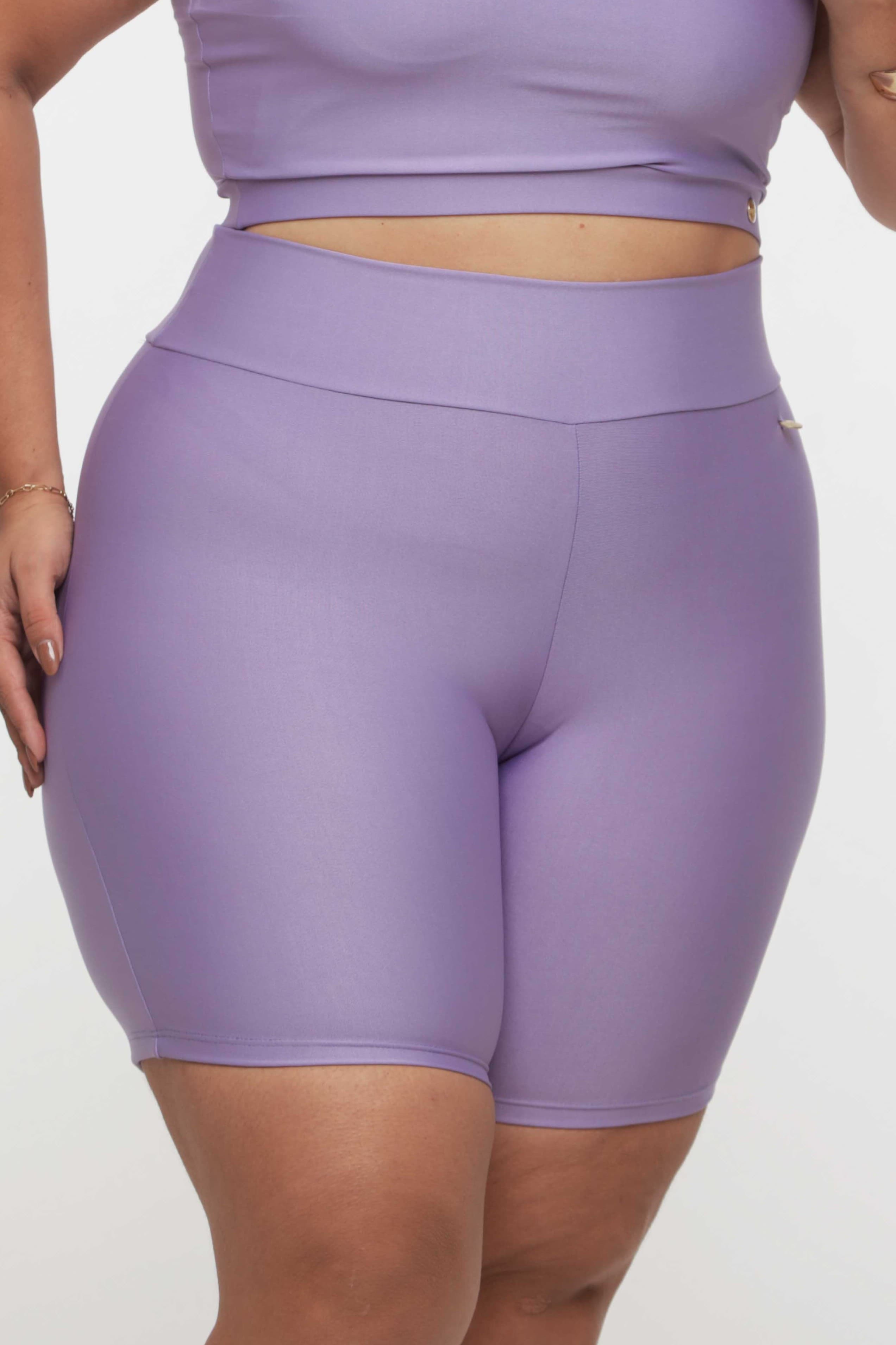 Short Fitness Plus Size — Preto / G2