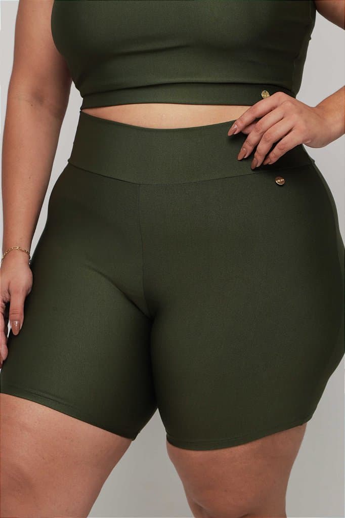 Short Fitness Plus Size — Light Wisteria / G1