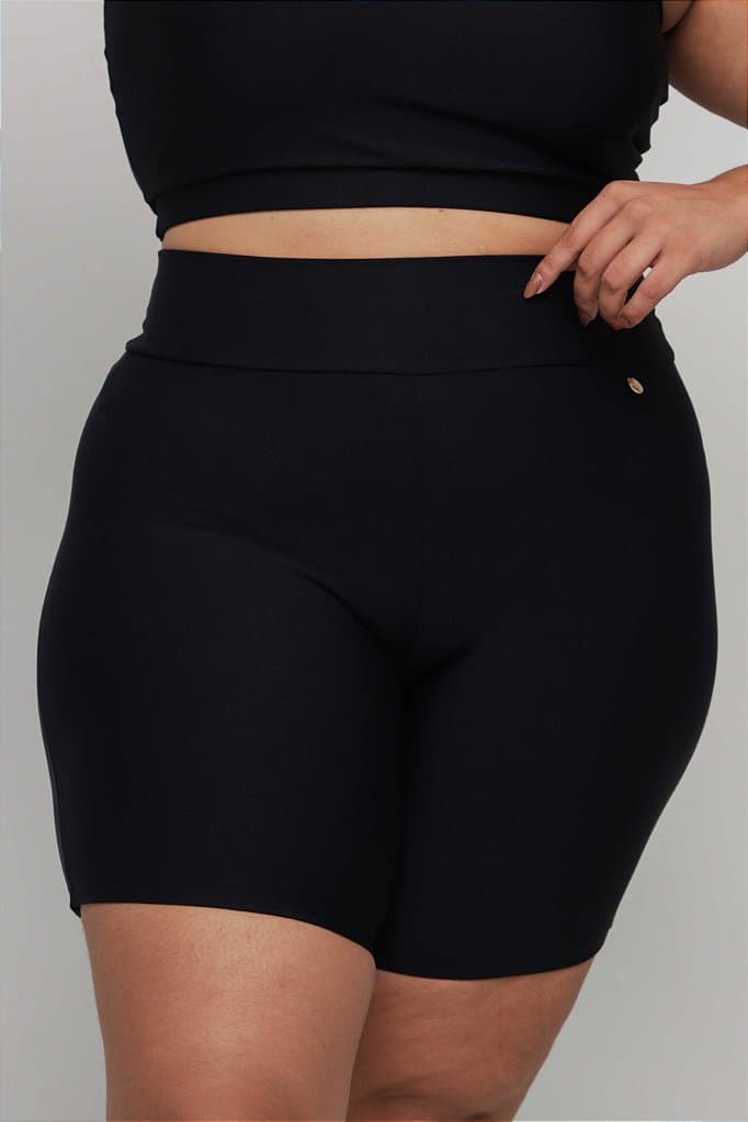 Short Fitness Plus Size — Asparagus / G1