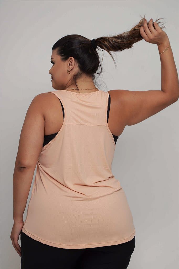Regata Fitness Plus Size Feminina
