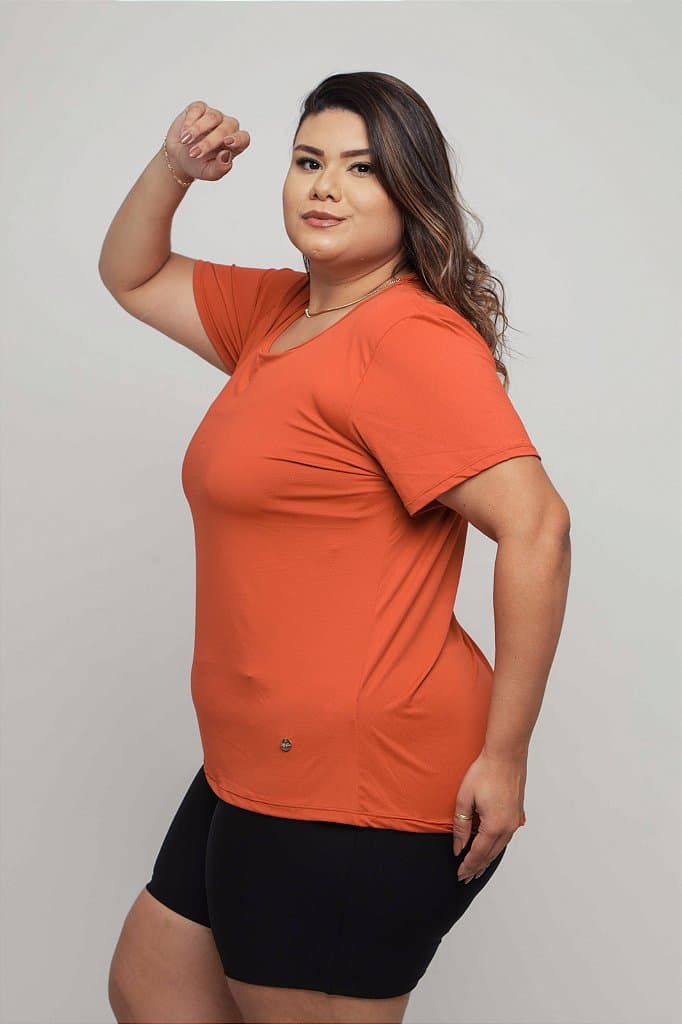 Baby Look Fitness Plus Size Feminina