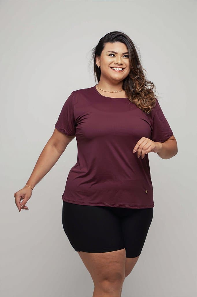 Baby Look Fitness Plus Size Feminina — Stiletto / G1