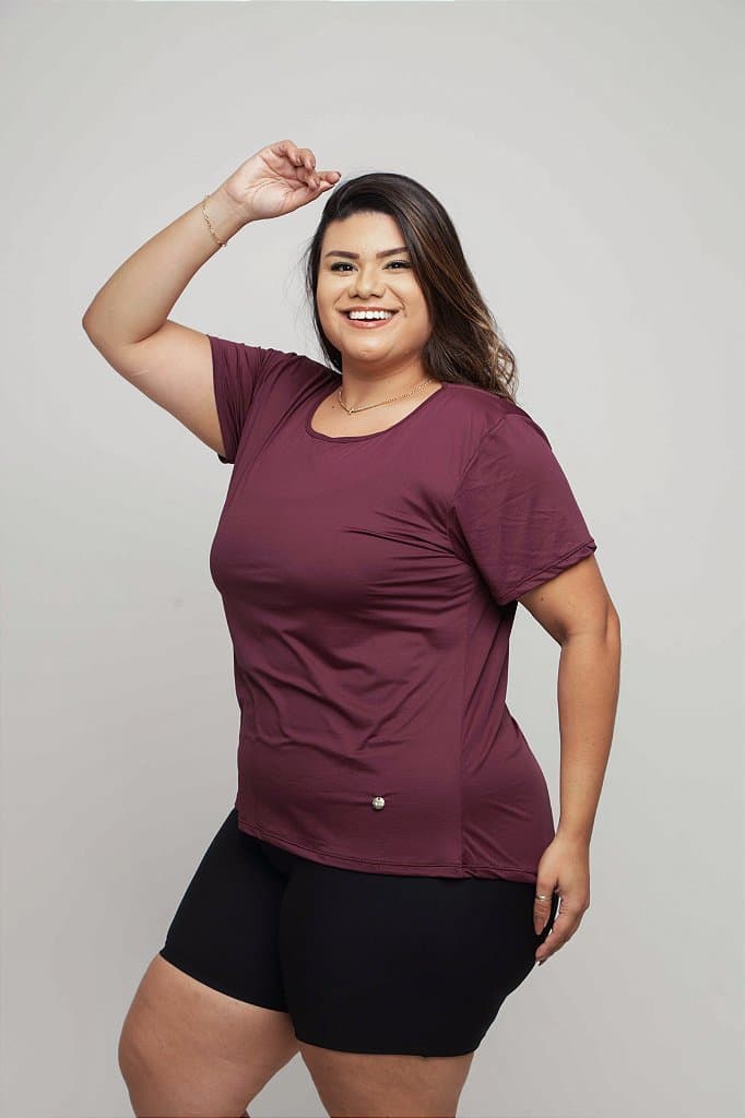 Baby Look Fitness Plus Size Feminina