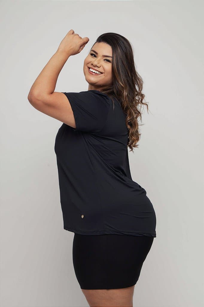 Baby Look Fitness Plus Size Feminina