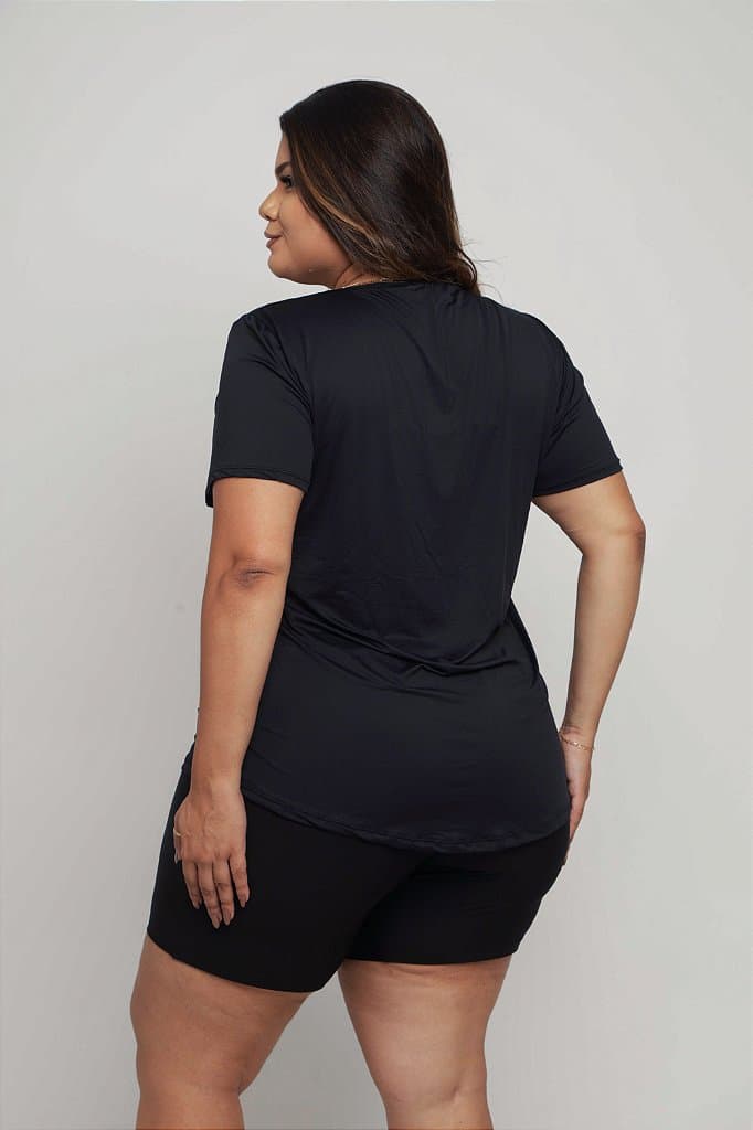 Baby Look Fitness Plus Size Feminina