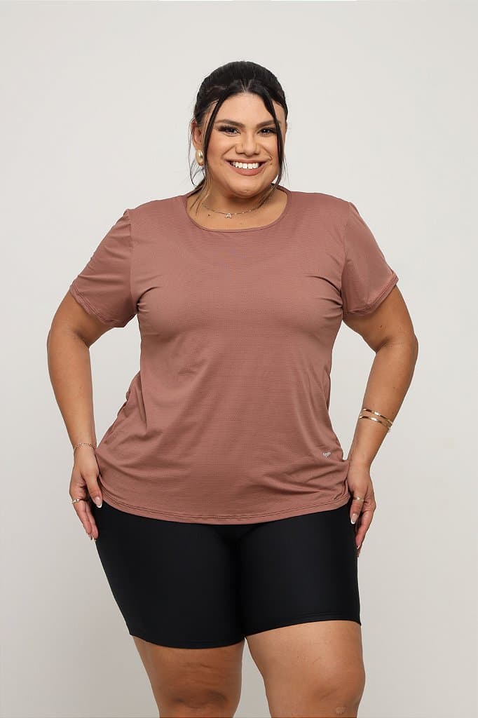Baby Look Fitness Plus Size Feminina — Asparagus / G2