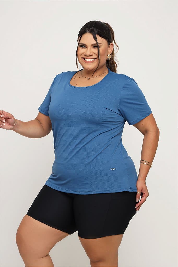 Baby Look Fitness Plus Size Feminina — Astral / G1