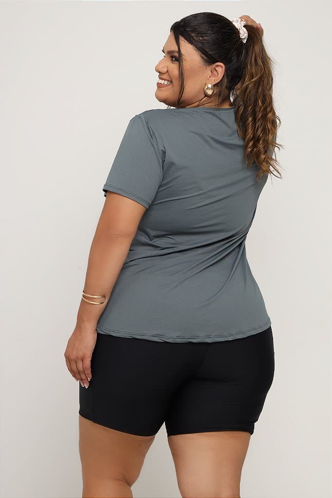 Baby Look Fitness Plus Size Feminina