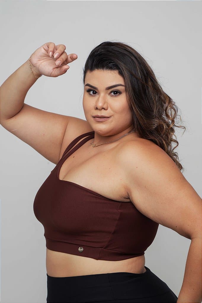 Top Fitness Plus Size - Orquídea