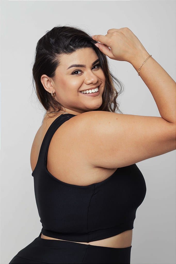 Top Fitness Plus Size - Orquídea