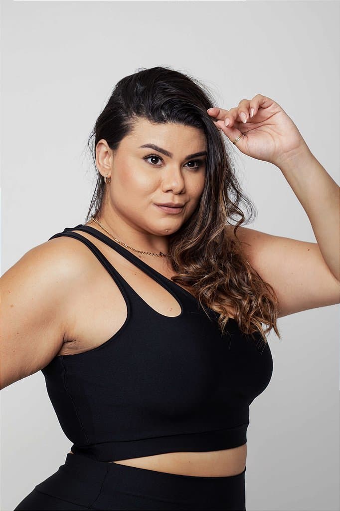 Top Fitness Plus Size - Orquídea