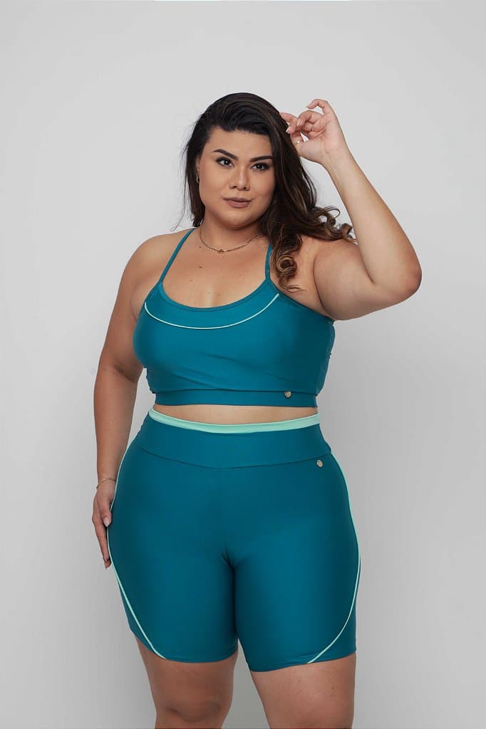 Conjunto Short Íris Plus Size — Breaker Bay / G1