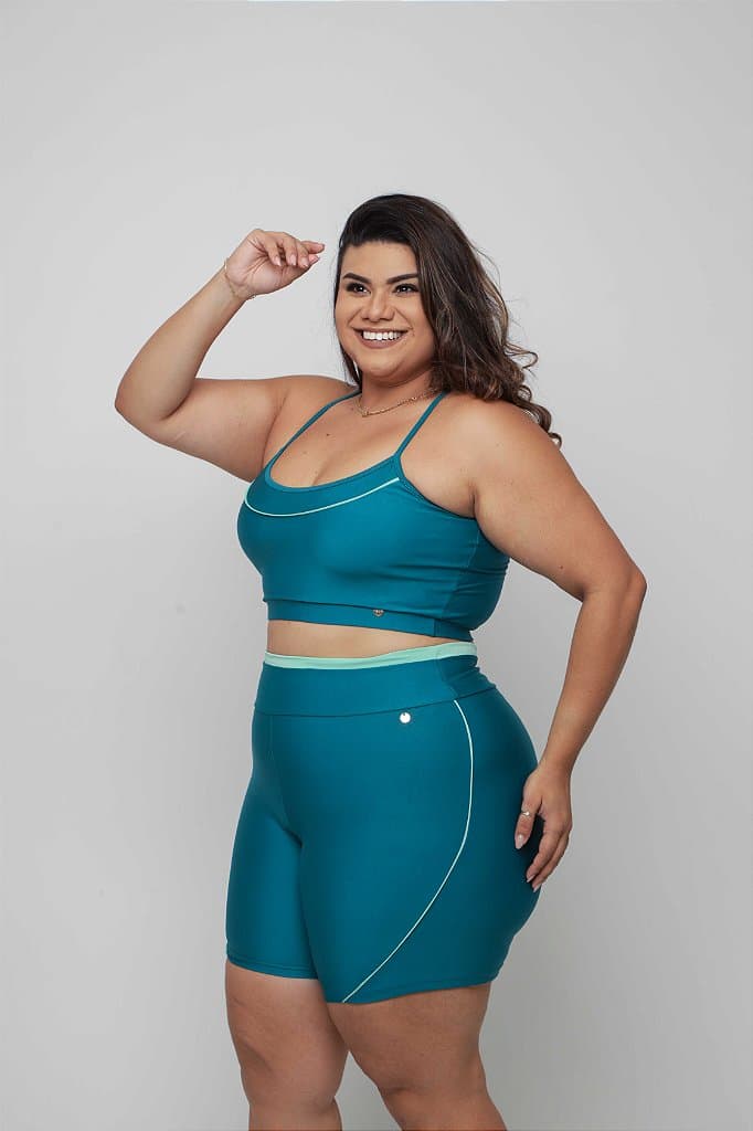 Conjunto Short Íris Plus Size