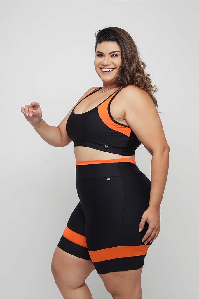 Conjunto Short Jasmim Plus Size