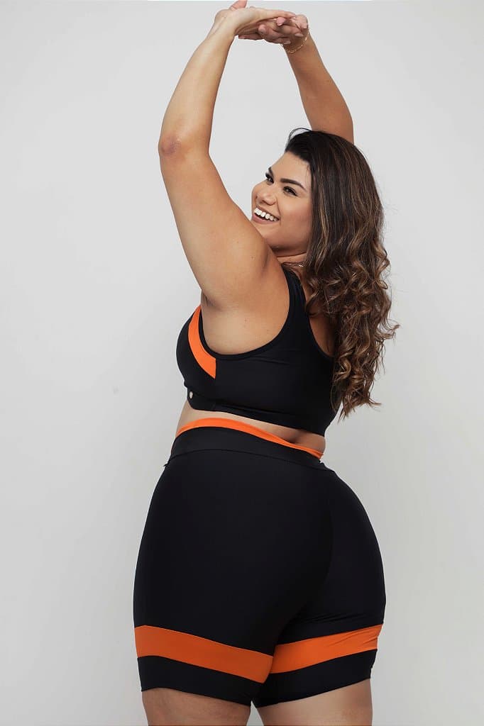 Conjunto Short Jasmim Plus Size