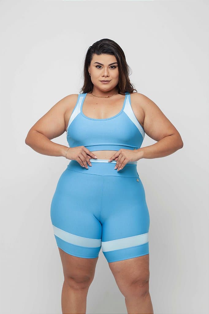 Conjunto Short Jasmim Plus Size — Scooter / G1