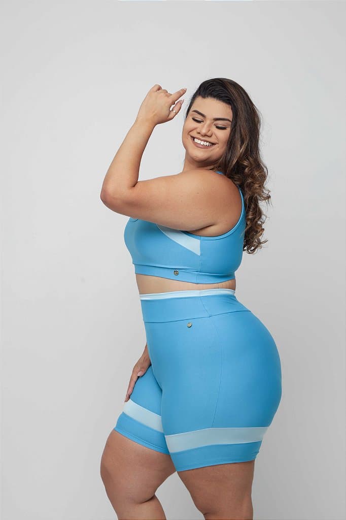 Conjunto Short Jasmim Plus Size