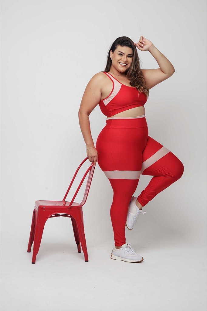 Conjunto Legging Jasmim Plus Size