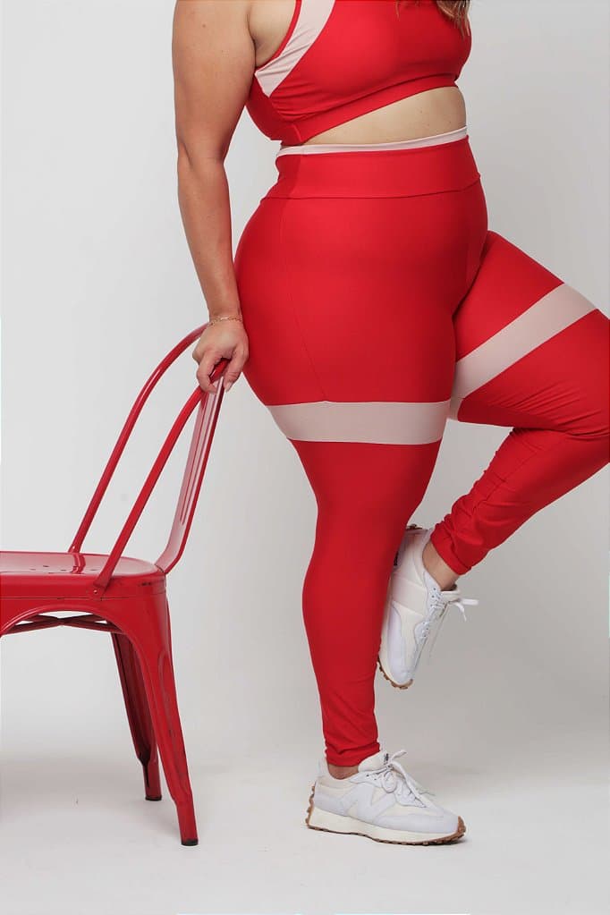 Conjunto Legging Jasmim Plus Size