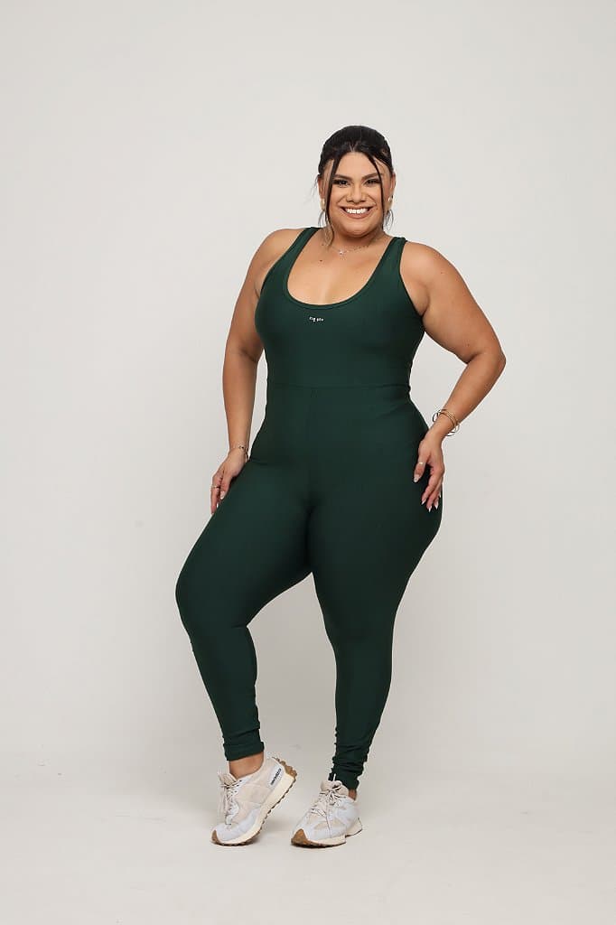 Macacão Longo Plus size