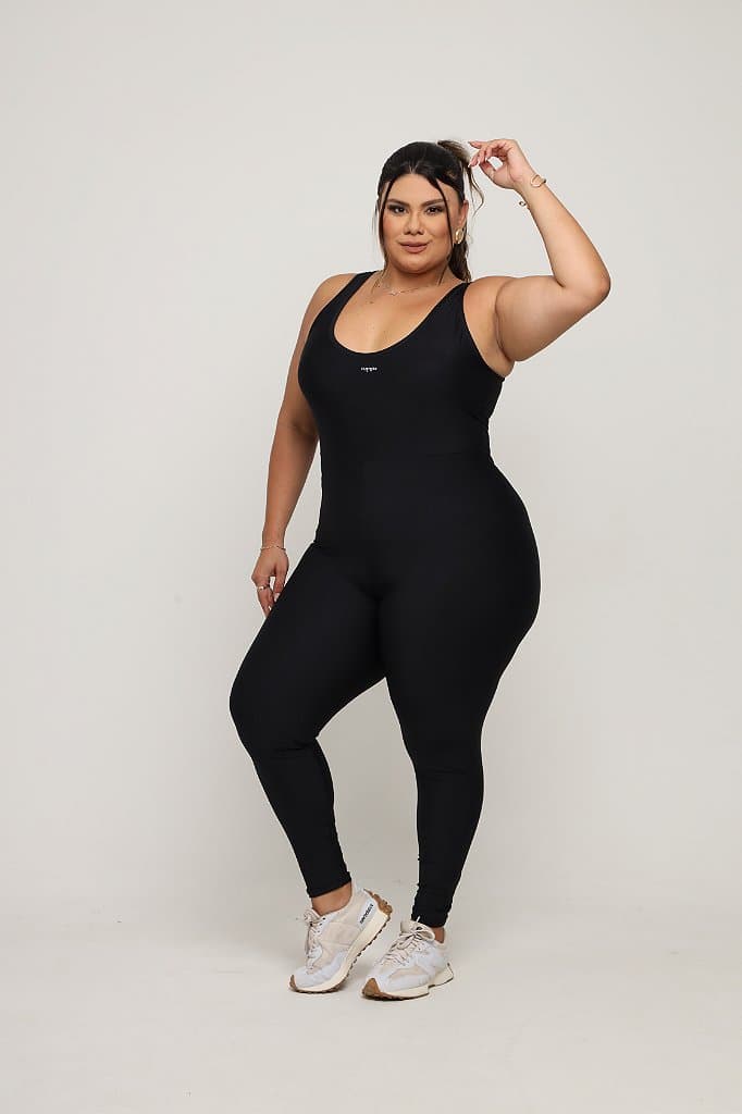 Macacão Longo Plus size