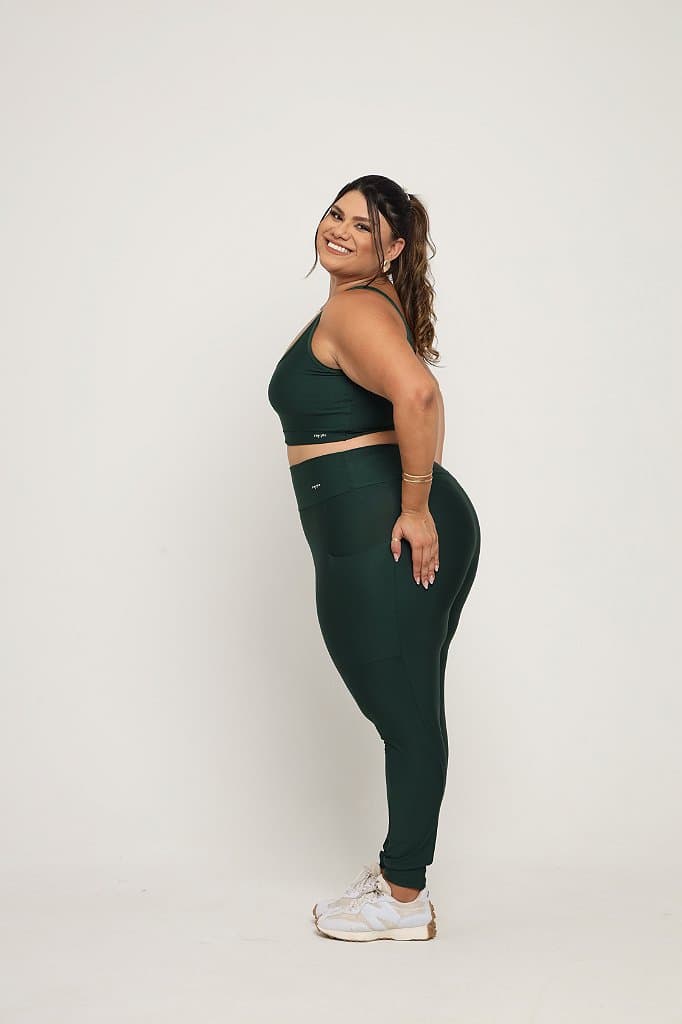 Conjunto Legging com bolso Plus Size
