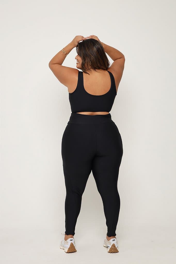 Conjunto Legging com bolso Plus Size