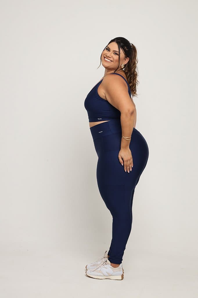 Conjunto Legging com bolso Plus Size