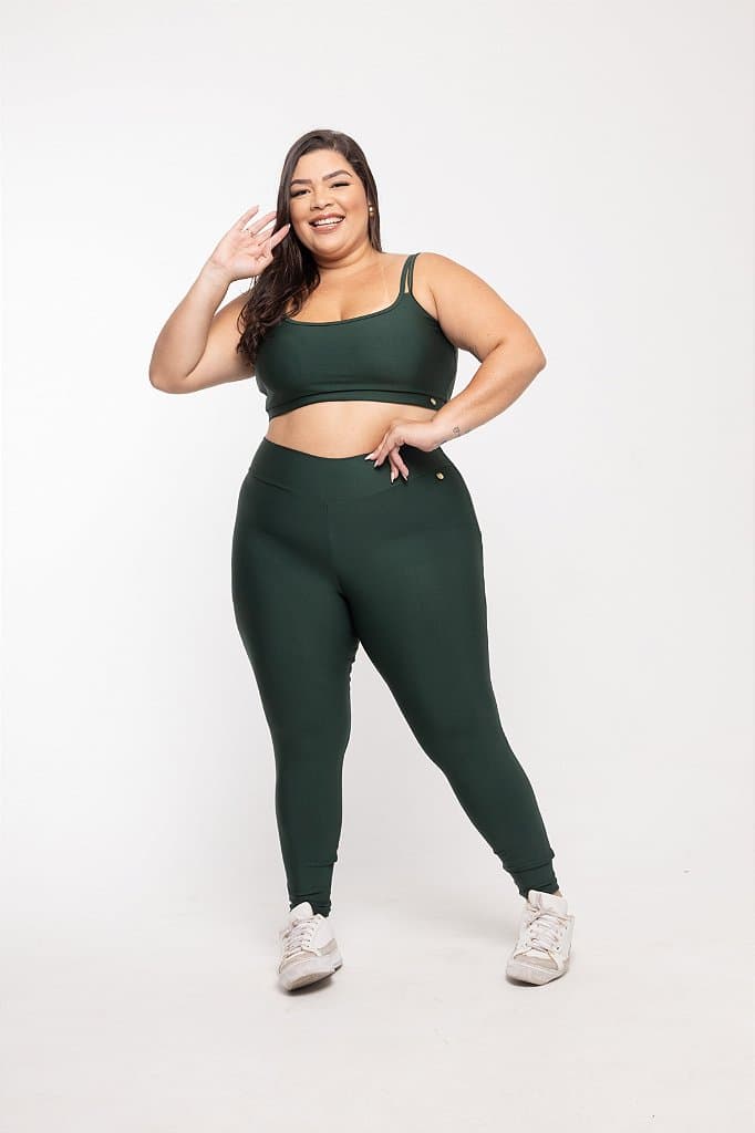 Conjunto Legging Básica Plus Size — Green House / G2