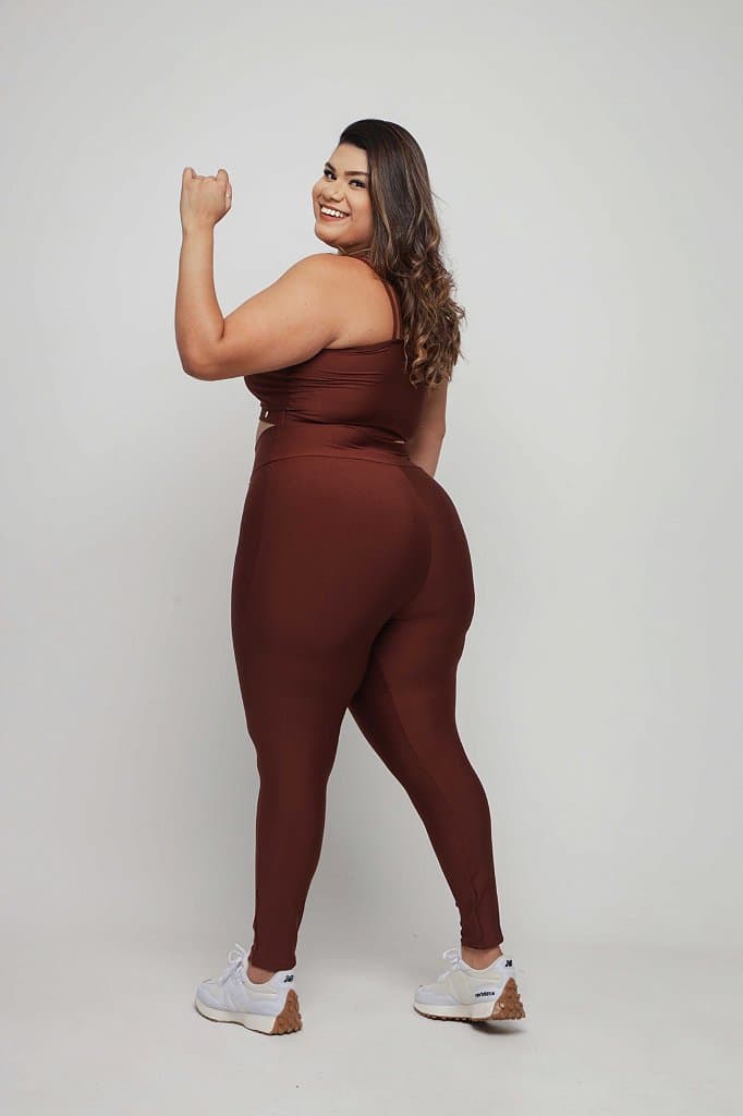 Conjunto Legging Básica Plus Size